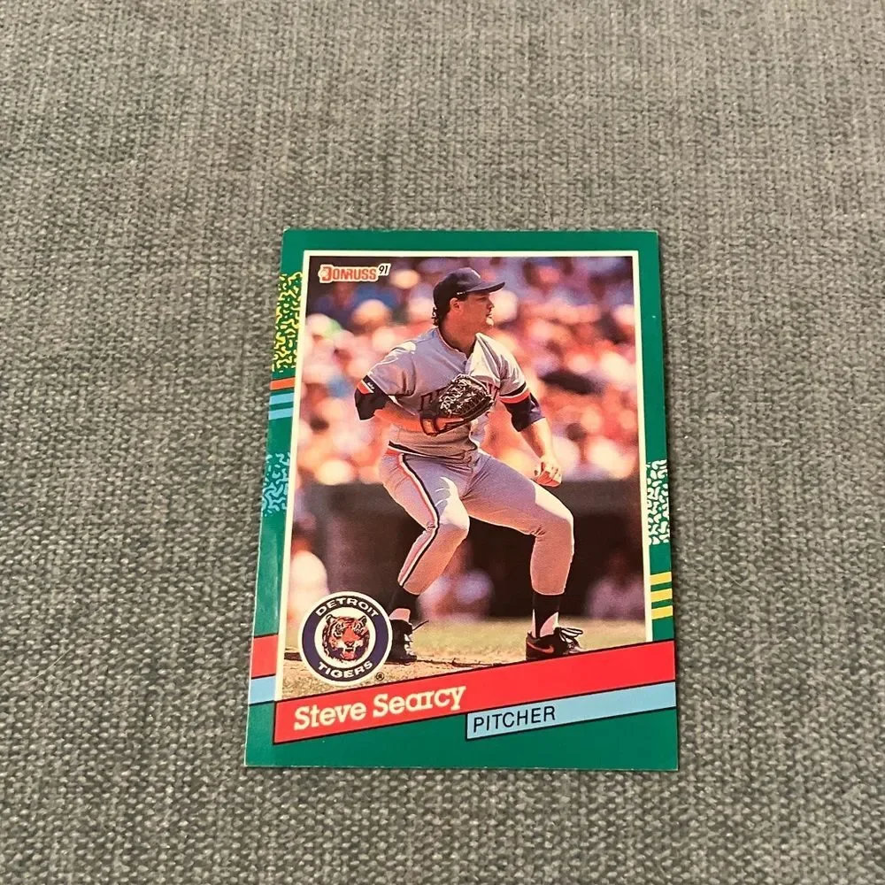1991 Donruss Detroit Tigers Baseball Card Trading Card